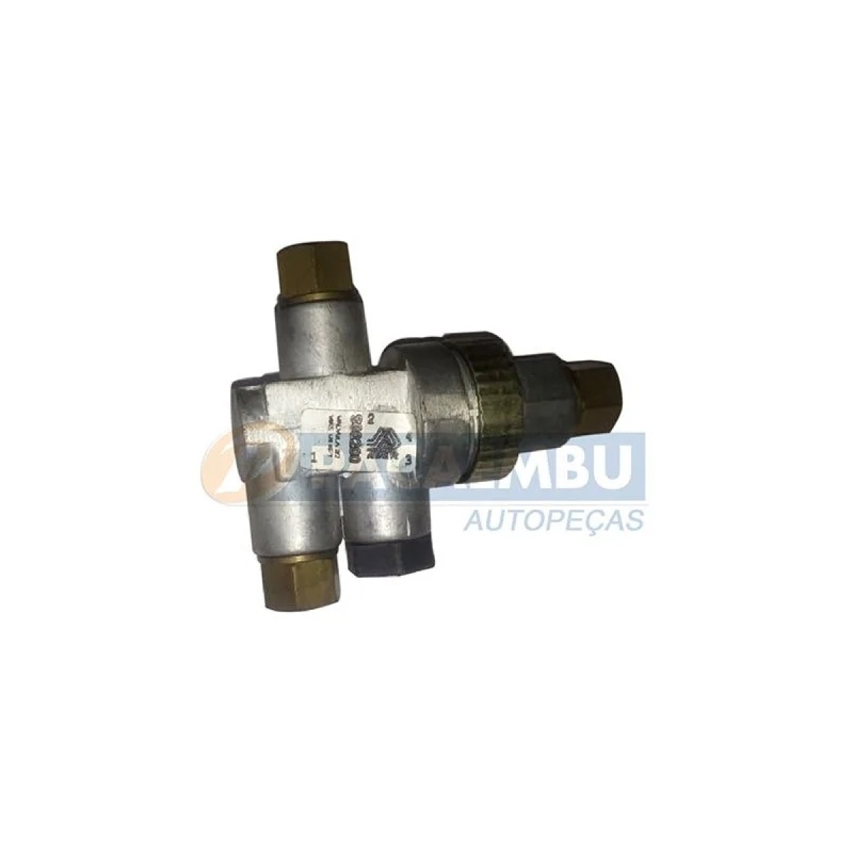 VALVULA 3/2 VIAS N/A- 1/4 VEICULOS EQUIPADOS C/SUSPENSAO PNEUMATICA (0308750451-