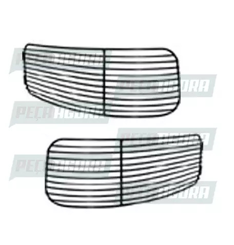 PAR GRADE PROTETORA FAROL CROMADA VOLVO VM-23 (135093)