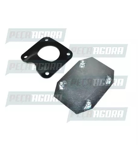 PLACA DE FIXACAO DA TRAVA EXTERNA DO CAPO VOLVO NL10/12 ATE 99 BRIM (3159779.)