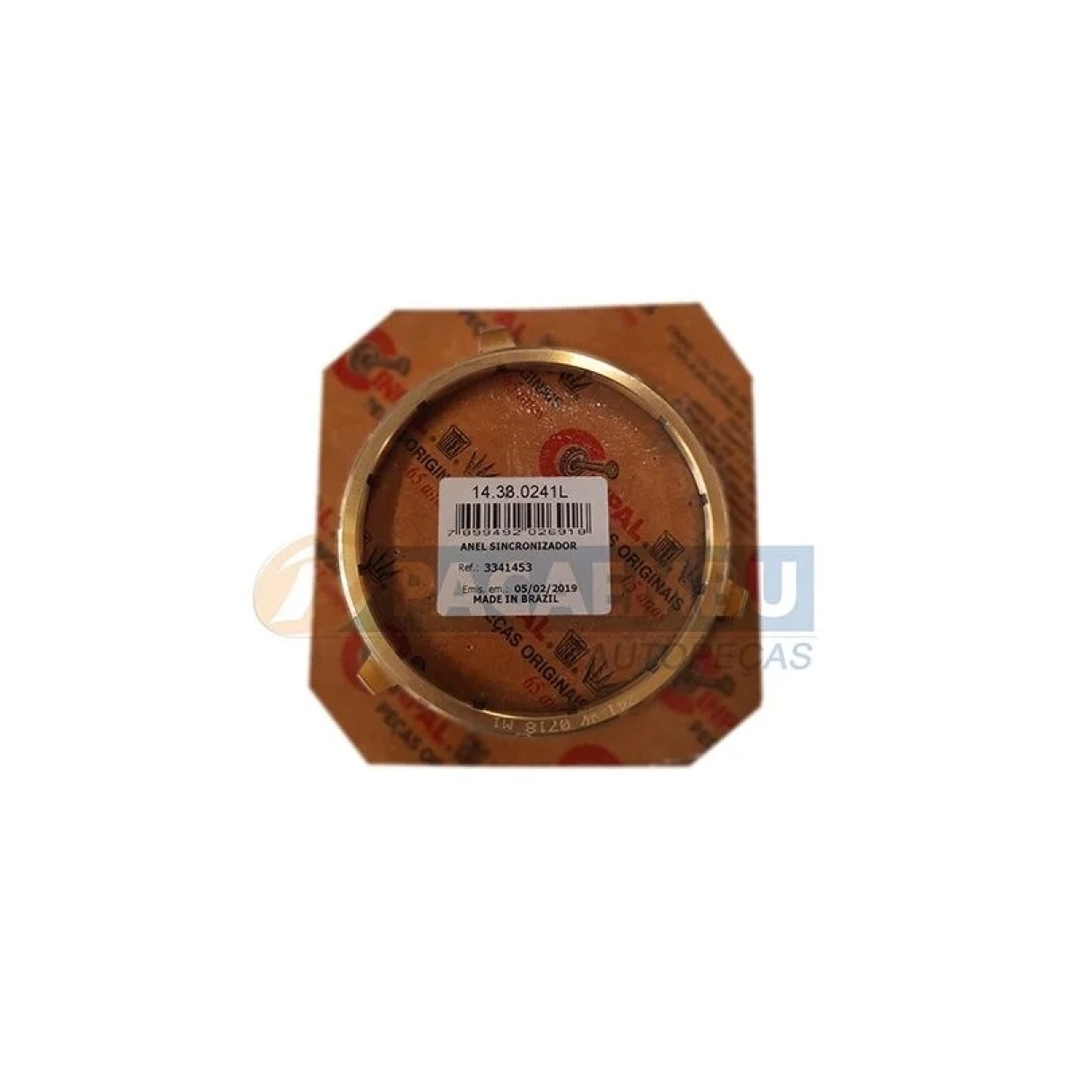 ANEL SINCRONIZADOR 1A 2A MARCHA CAMBIO FS4305 AGRALE 7500 96 DIANTE FSO4305A 850