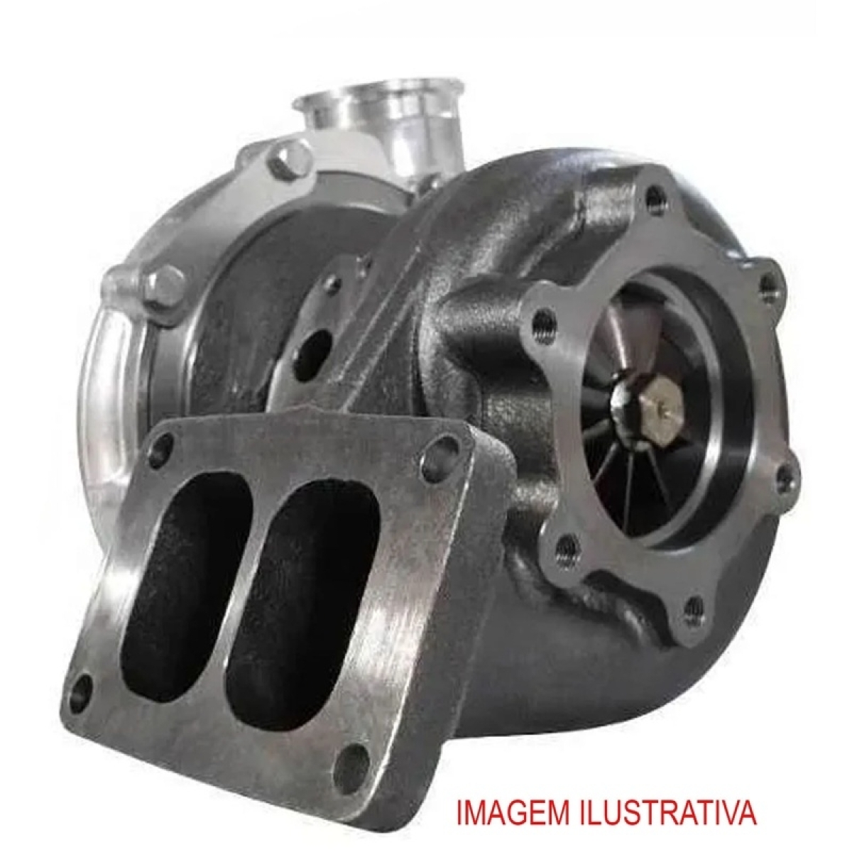 TURBO COMPRESSOR H2D ROTOR AL FUNDIDO VOLVO B12B TD 122FH VOLVO N12-330HP TD120G