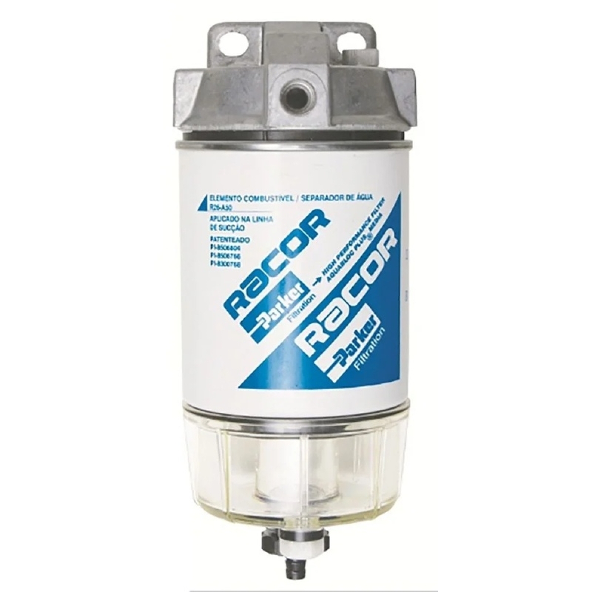 CJ FILTRO COMB SEPARADOR C/COPO S/BOMBA MB O371/O400R/RS/RSD - TODOS SISTEMA RAC