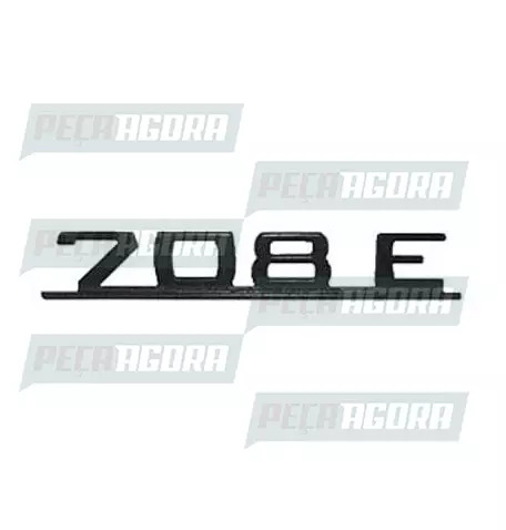 EMBLEMA ZAMAC PRETO''708E'' (101183)