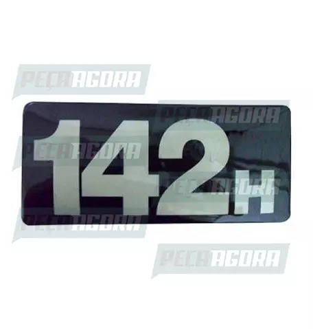 EMBLEMA RESINADO ESPECIAL PARA SCANIA ''142H'' (101211)