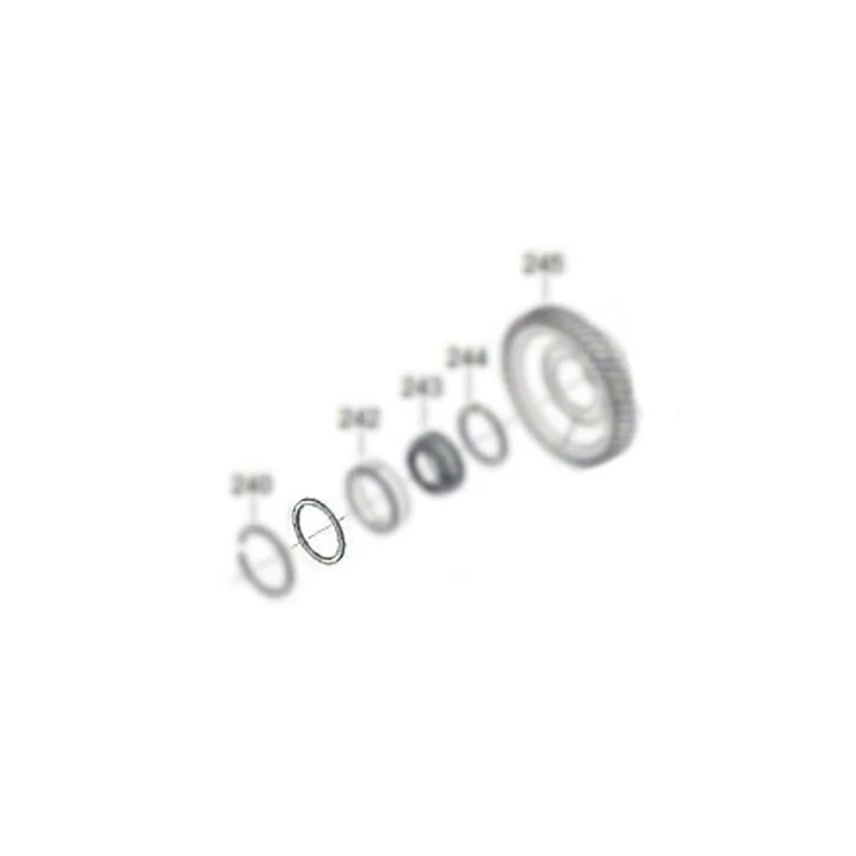 ARRUELA ENCOSTO VW FORD FS6306A/FS6406A/FS6206A (TE3311227-3315687)