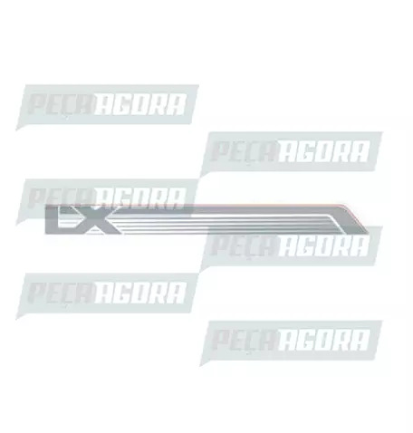 FAIXA LATERAL 3 ANOS LX 90 PRATA (418425)