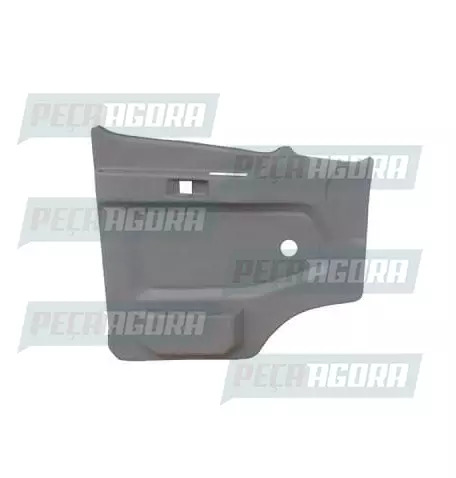 FORRO PORTA PRE-MOLDADO MERCEDES BENZ 1618 BICUDO ANTIGO CINZA ESQUERDO COM BOLS