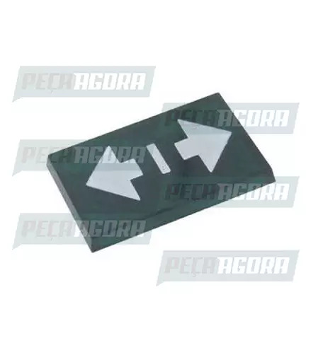 LENTE PAINEL ANTIGO SETA VERDE (248013)