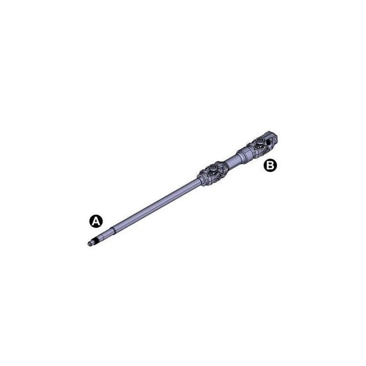 COLUNA DIRECAO S/SUPORTE 15-180/190/17-210EOD (00>07)/17-230EOD (00>10) (2W04155