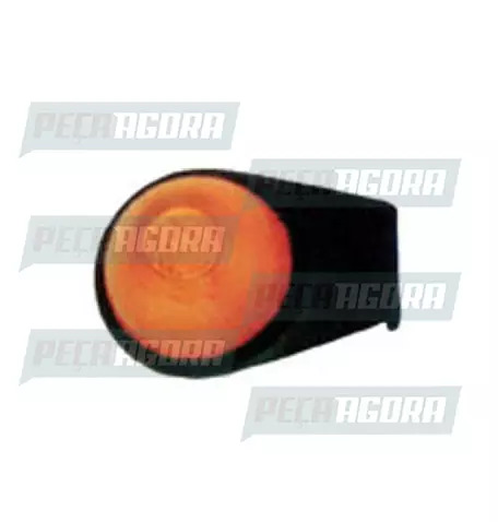 LANTERNA LATERAL CARRETA EMBORRACHADA FLEXIVEL MODELO AF (240317)