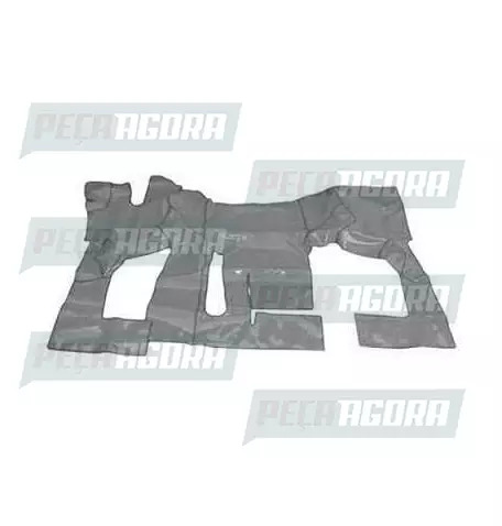 TAPETE VINIL VOLVO VM-23 2010/12 CABINE SIMPLES COM CAPO-CINZ (419685)