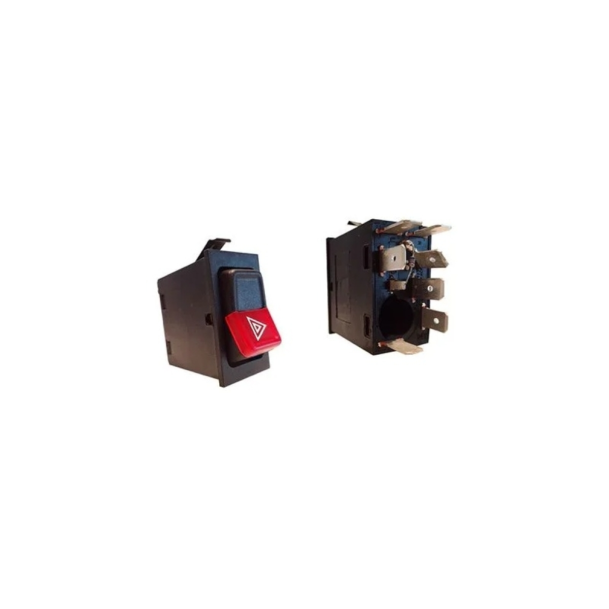 INTERRUPTOR PISCA ALERTA 24V CAMINHAO VOLKS/VOLKASBUS (2TA953235-3813970)