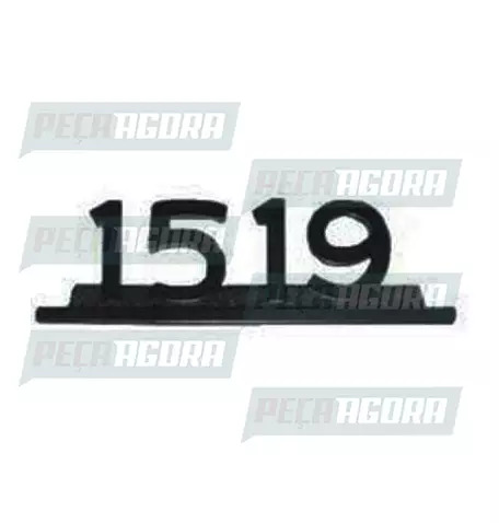 EMBLEMA ZAMAC PRETO''1519'' (101178)