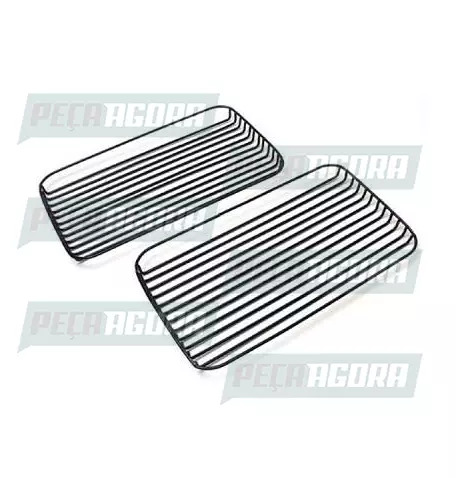 PAR GRADE PROTET.FAROL PRETA VOLVO ANTIGO (135033)