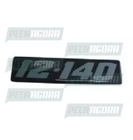 PAR EMBLEMA RESINADO ESPECIAL VOLKSWAGEN ''12-140'' PRETO (101141)