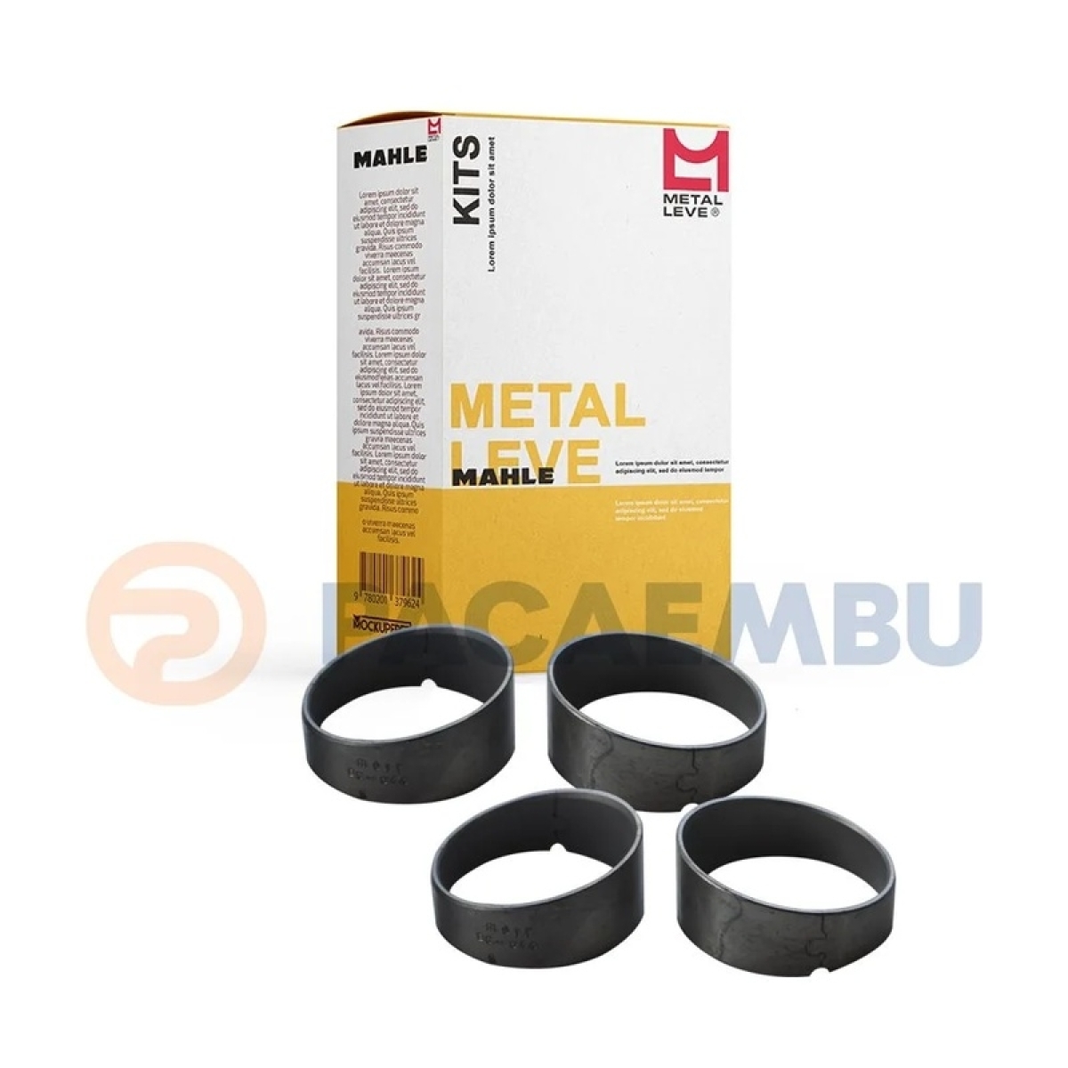 BUCHA BIELA MOTOR BIPARTIDA STD SCANIA DS/DSC11/DS14 (APARTIR SERIE 20086 USAM 2