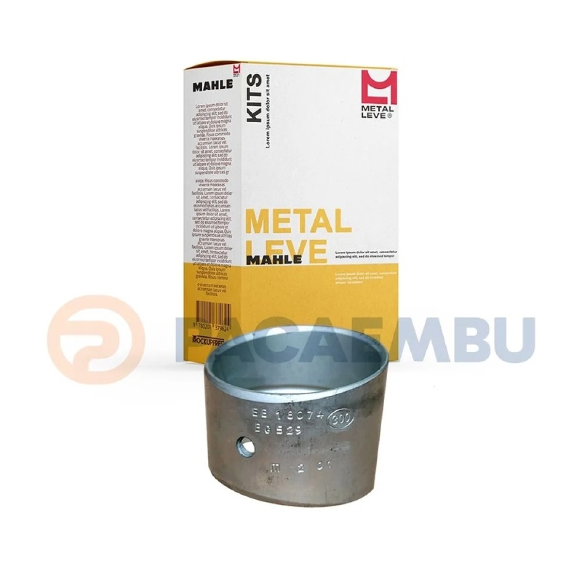 BUCHA BIELA MOTOR INTEIRICA STD SCANIA DSC11 6CIL - DSC14 8CIL (USAM 1 BUCHA P/B