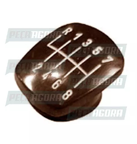 TAMPINHA BOLA CAMBIO PUNHO 08 MARCHAS MARROM RE CIMA (213074)