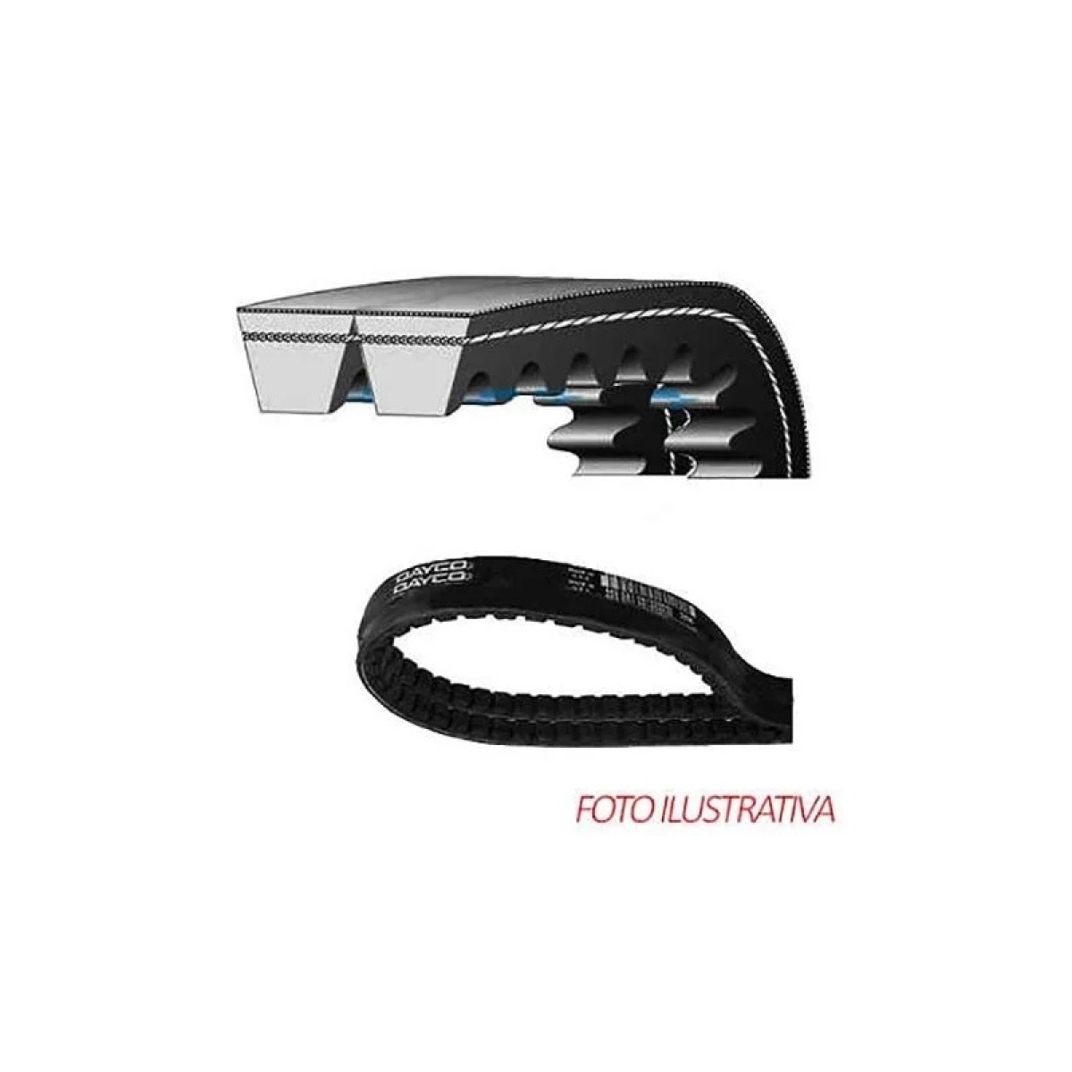 CORREIA BOMBA AGUA 13X1800 MB O371/O371RSD/O400/OH1635L/OM362A/OM355/OM447A/OM44