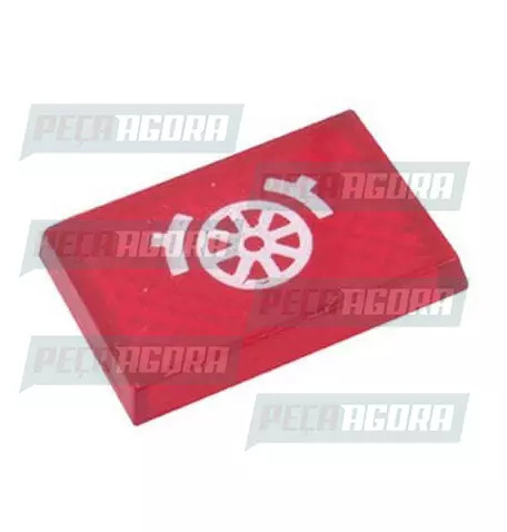 LENTE PAINEL NOVO PRESSAO FREIO PARA SCANIA VERMELHA (248054)