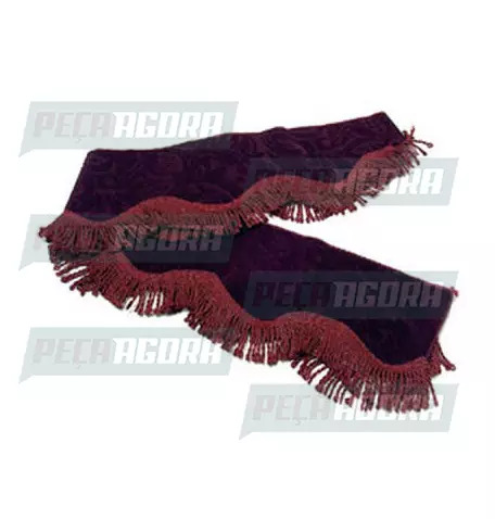 FAIXA PARAB.TECIDO VELUDO SEM FRASE (115015)