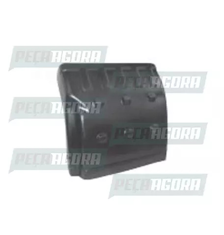 MEIO PARALAMA PARA SCANIA 114/124 DIANTEIRO ESQUERDO/TRASEIRO DIREITO PRETO PLAS