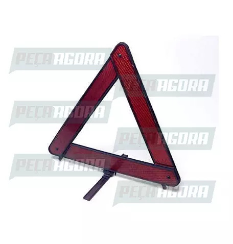 TRIANGULO SEGURANCA PLASTICO COMUM MOLDURA PRETA (225002)