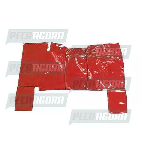 TAPETE VINIL D-20 - VERMELHO (419478)