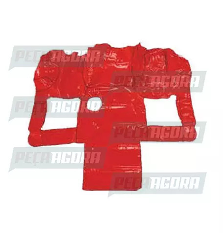 TAPETE VINIL MERCEDES-BENZ 1620 BICUDO/2006 ELETRONICO COM CAPO - VERMELHO (4200