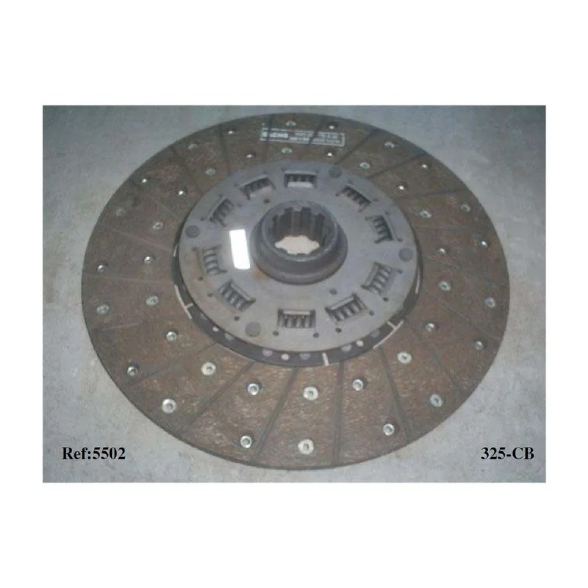 DISCO EMBREAGEM FORD/NEW HOLLAND 5610/6630/5630 (<87) (RE6NN7550AB-55021)