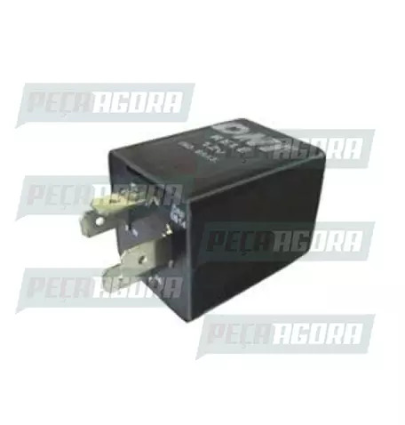 RELE FREIO DO MOTOR 04 TERMINAIS 12V SEM SUPORTE DNI 0814 (196030)