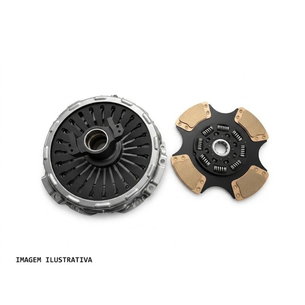 KIT EMBREAGEM 365MM/10E JACTO UNIPORT 2500 (10410119)