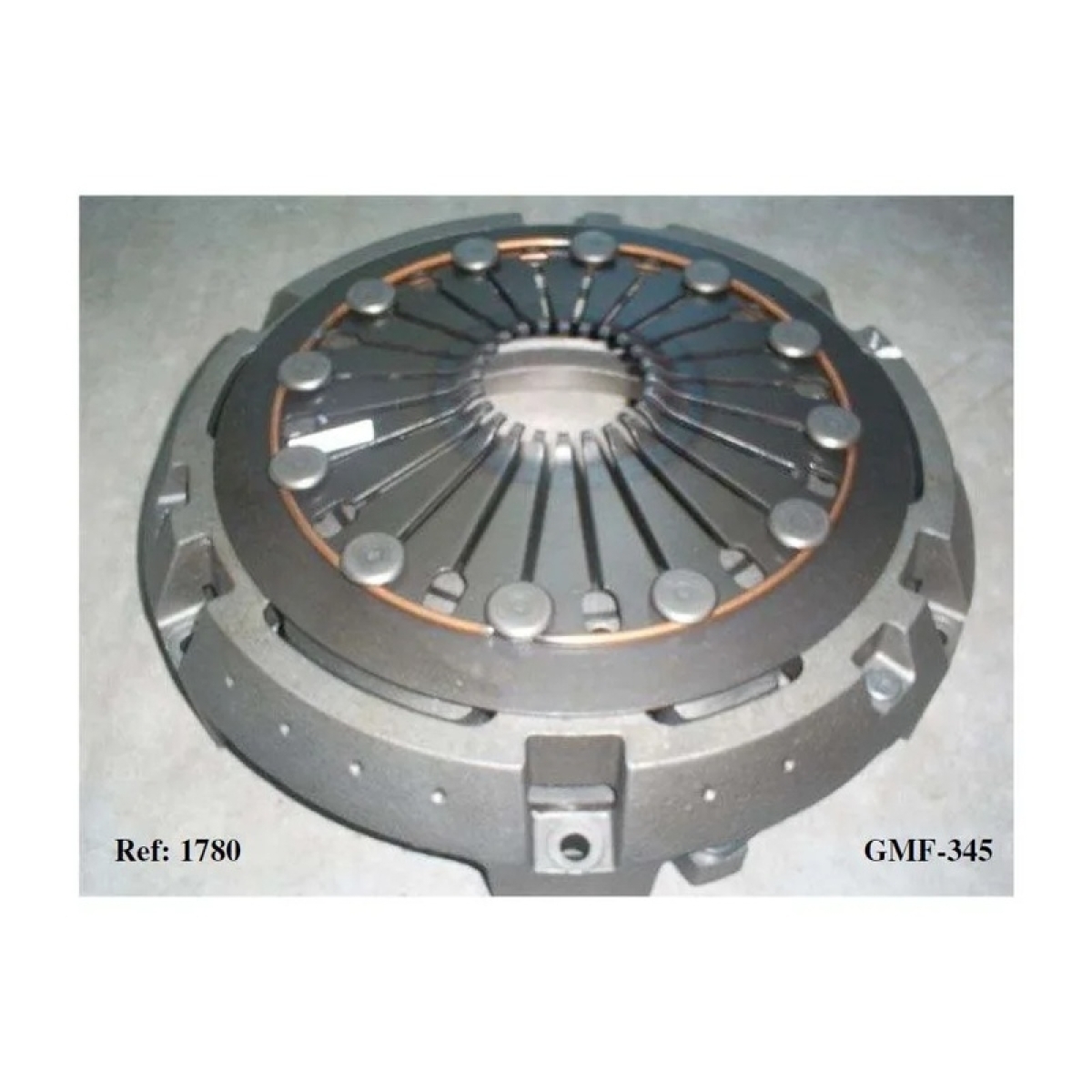 PLATO EMBREAGEM GMF 345MM MASSEY MF9170/MF9150 VALTRA 1380/1580/1680/BH140/BH165