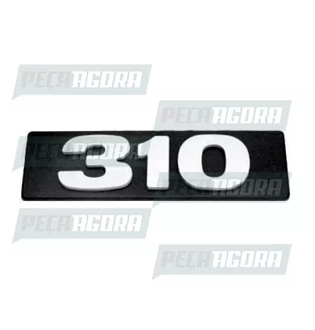 EMBLEMA PLASTICO GRADE ORIGINAL PARA SCANIA 113 ''310'' (1347199)