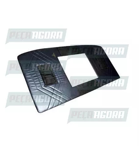 FORRO TETO SAO GERALDO VELUDO MERCEDES BENZ 1113... CABINE ALTA PRETO (221002)