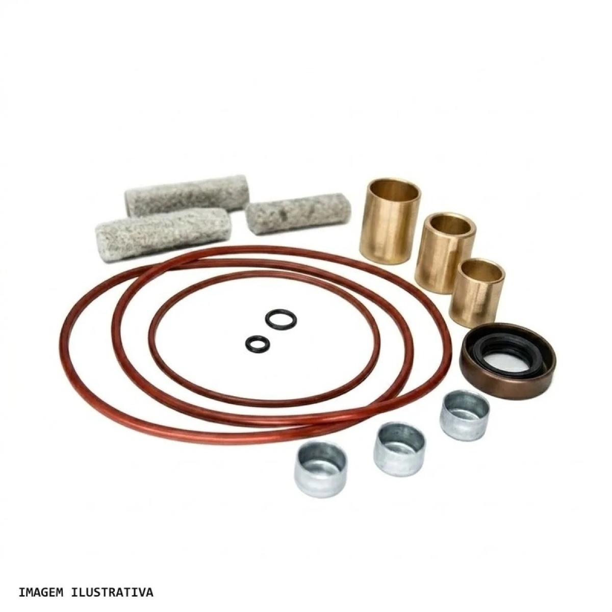 KIT REPARO MOTOR PARTIDA JE JE 24V 19070030/ 19070033 (19070202)