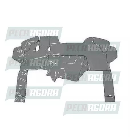 TAPETE VINIL VOLKSWAGEN CAMINHAO 2000 ACEL.MECAN. COM CAPO - CINZA (419606)