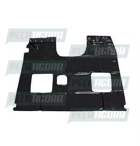 TAPETE VINIL VOLVO ATE 89 XH(N10 / N12) COM B/C - PRETO (419698)