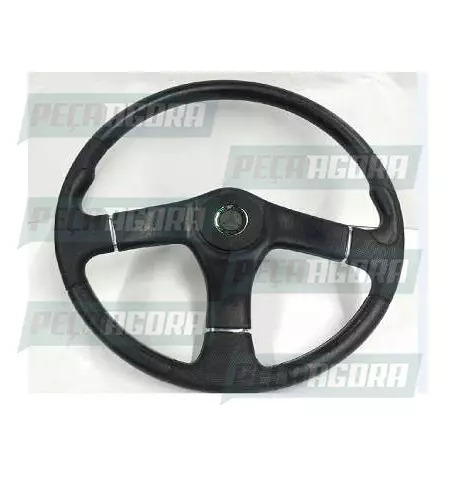 VOLANTE 500MM CLASSIC MERCEDES-BENZ 1618 BICUDO HPN ESTRIA PRETO (238079)
