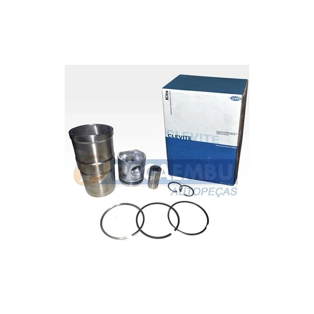 KIT MOTOR CLEVITE STD (CAMISA 237,12MM) K 9070 STD CUMMINS MOTOR SERIE C8,3L-6CI
