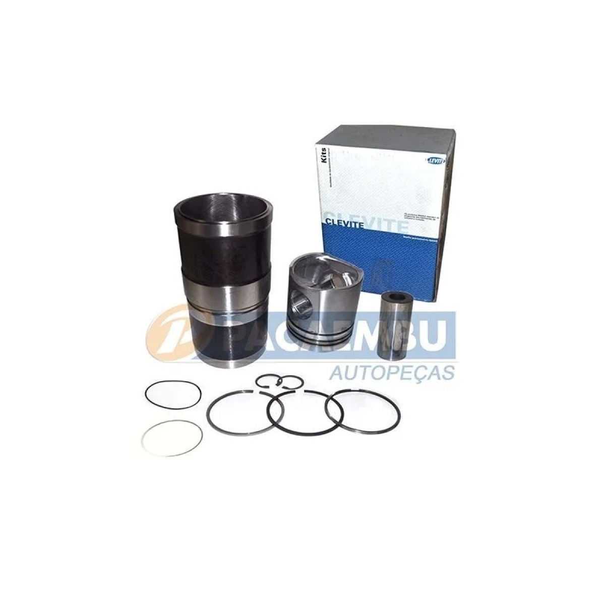 KIT MOTOR CLEVITE STD C/ANEL VEDACAO CUMMINS CARGO 2322/2422/F14000/F16000/VW14-