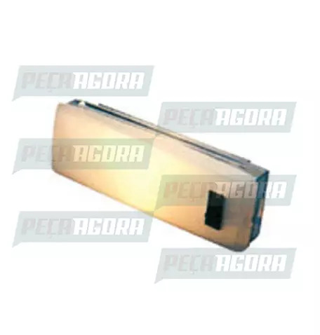 LANTERNA TETO INTERNO MERCEDES BENZ 1114/1618/1941 BICUDO COM INTERRUPTOR.AF (24