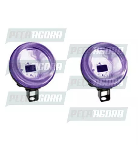 FAROL RCD MINI MILHA REDONDO AZUL (417469)