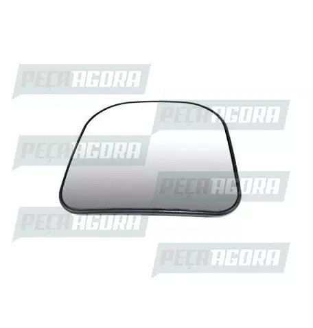 VIDRO ESPELHO PARA SCANIA SERIE 5 COM DESEMBACADOR COMPLETO 184X160MM MEKRA (236