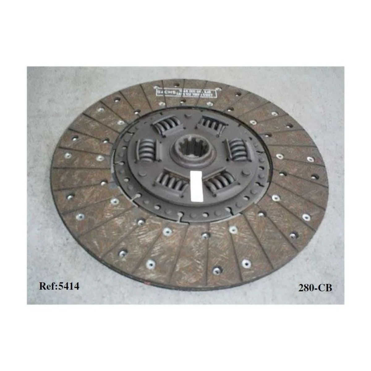 DISCO EMBREAGEM 280MM TOYOTA TODOS (3125098001-54141)