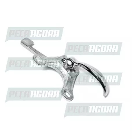 MACANETA INTERNA MERCEDES BENZ 1113 GATILHO DIREITO CROMADA BRIM (3447600161,)