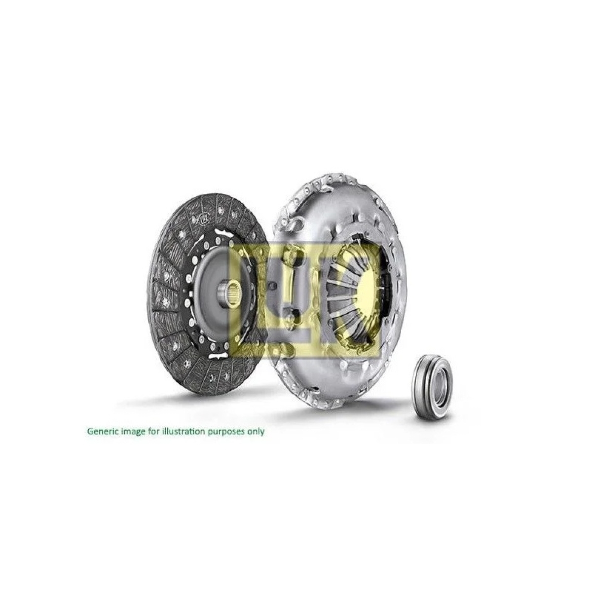 KIT EMBREAGEM 280MM/10E C10/D10/A20/C20/D20/COMERCIAL 3000 (6282202000)