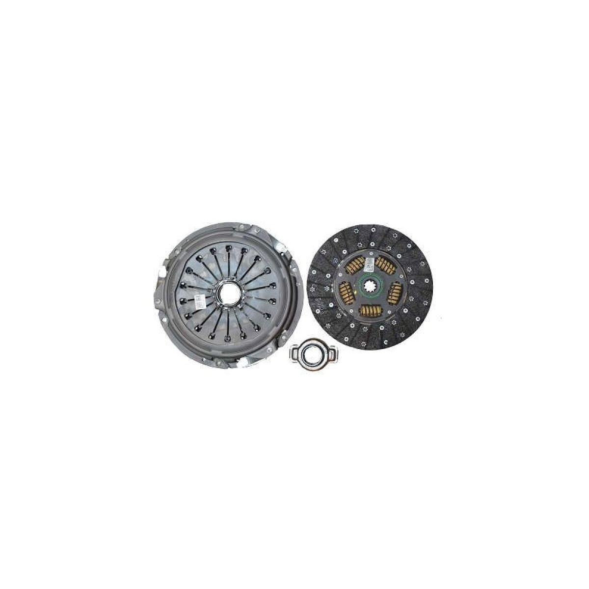 KIT EMBREAGEM 280MM IVECO DAILY  KIT ORIGINAL: PLATO  DISCO  ROLAMENTO I (233009