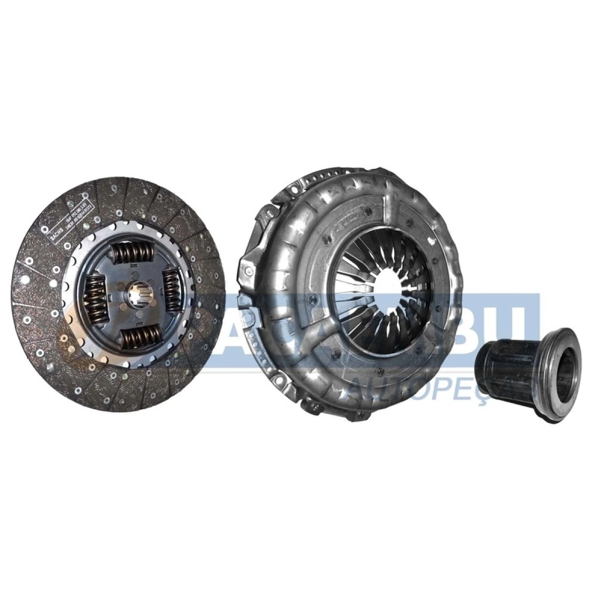 KIT EMBREAGEM 325MM/10E MF-GTZ FORD CARGO 814/815 F4000 (61851)