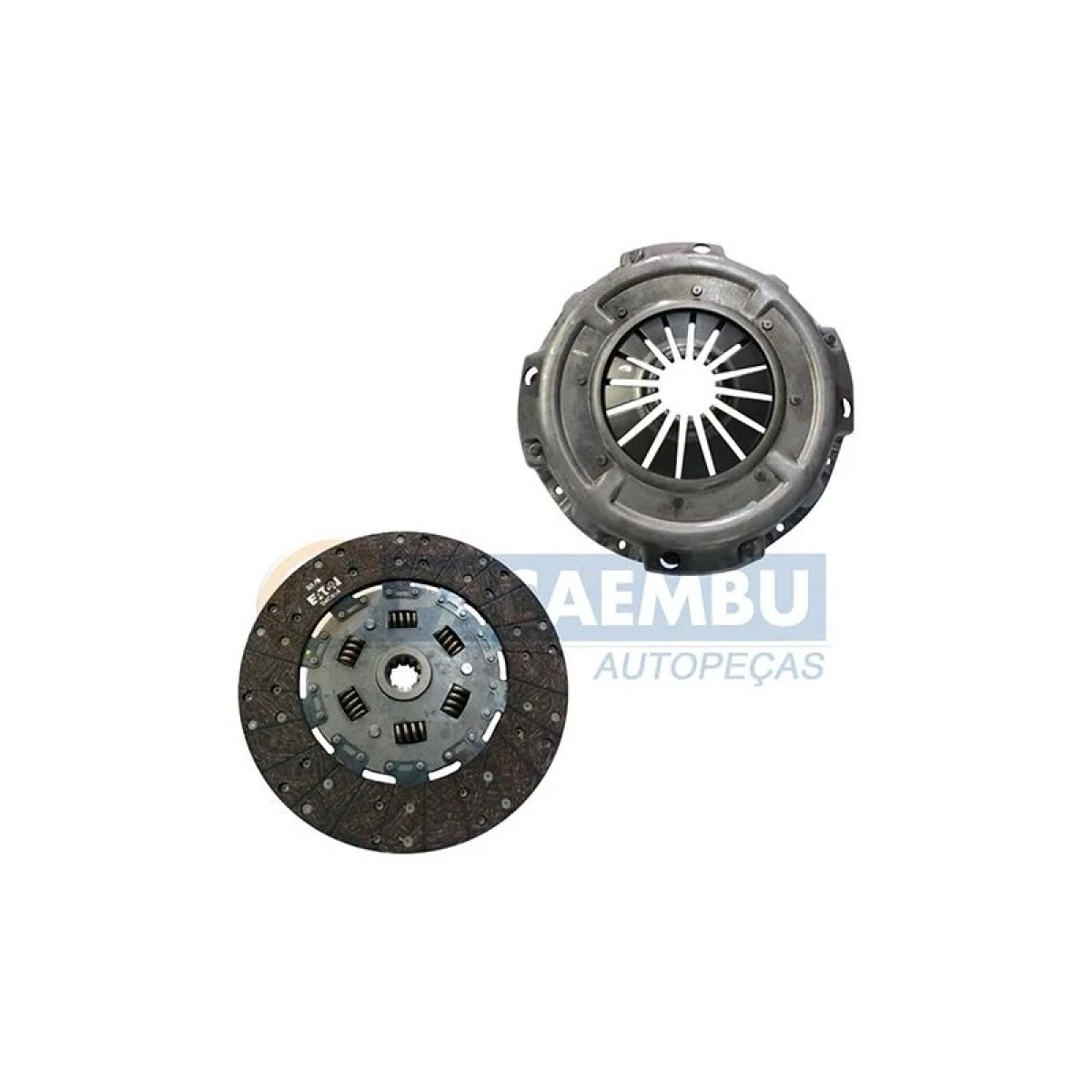 KIT EMBREAGEM 330MM/10E (PLATO+DISCO) AGRALE A8/W8/W9 FORD 712/915 / VW 8140/9.1